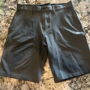 Like new Hurley dark grey shorts size 30